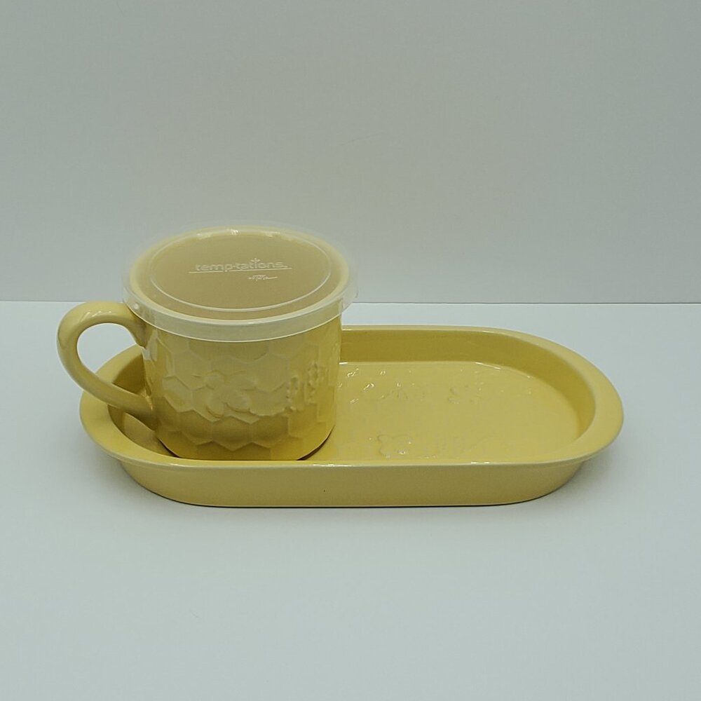 Temp-tations Bee-lieve Buttercream Soup & Sandwich Set Temptations Luncheon Set